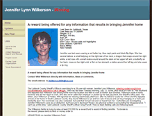 Tablet Screenshot of findjenniferwilkerson.wagls.com